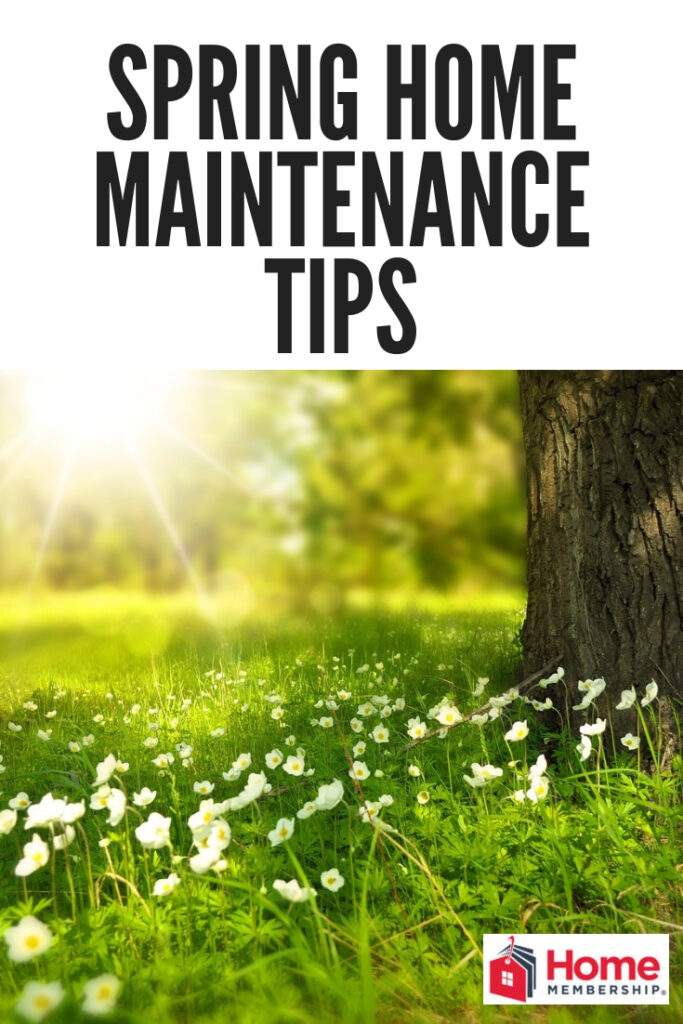 Here are some tips for Spring Home Maintenance. They aren't fun but they are things that need to be done to keep your house in order.