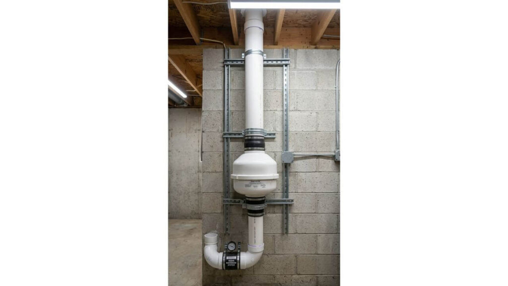 Radon Fan at house