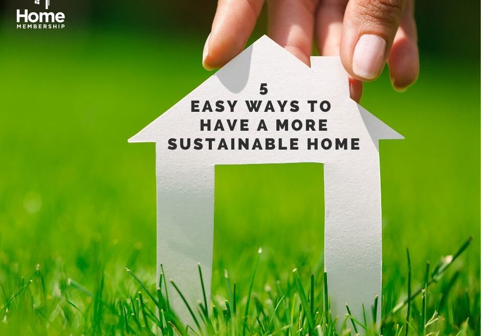 5 Easy Ways to Have a More Sustainable Home Facebook