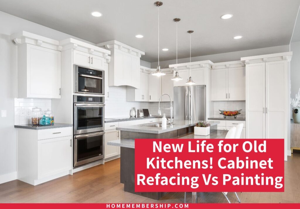 We'll help you decide if a coat of paint will suffice for your old cabinets, or if they need something more. Cabinet Refacing Vs Painting!