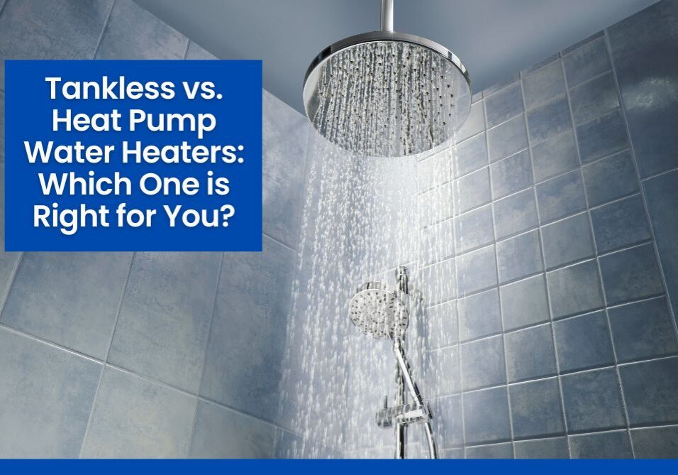 Two of the most energy-efficient options on the market are tankless water heaters and heat pump water heaters. Which is better?