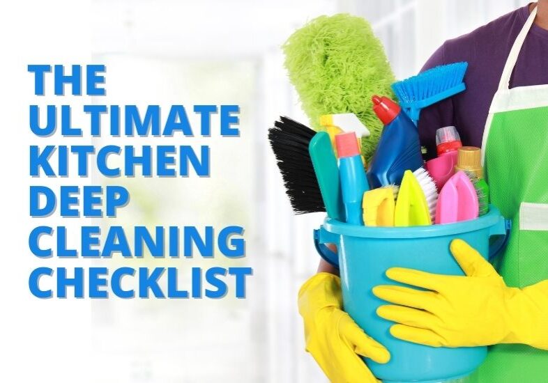 To keep your kitchen looking clean and fresh, a deep-dive cleaning must take place from time to time.  That's why we've put together this kitchen deep cleaning checklist.