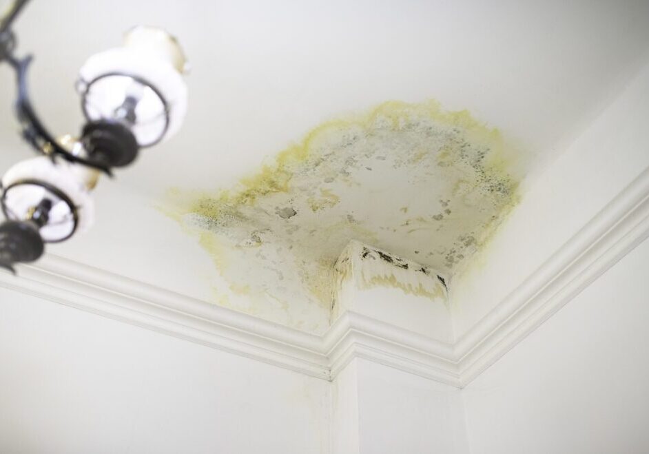 ceiling water leak